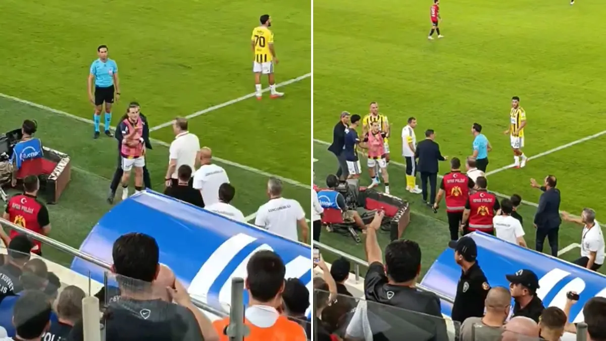 Kerem Aktürkoğlu, Gençlerbirliği maçında sarı kart gördü