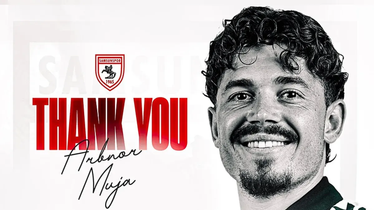 Samsunspor'da Muja ile yollar ayrıldı