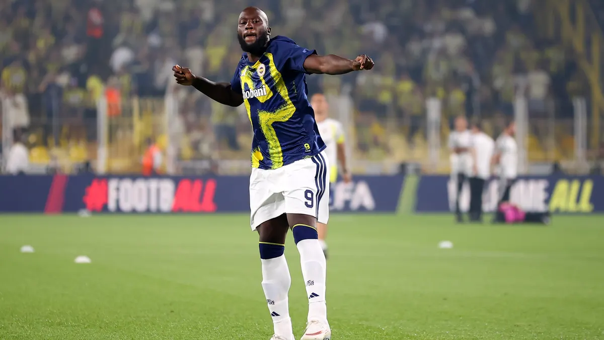Lukaku, Fenerbahçe formasıyla ilk kez kadroda