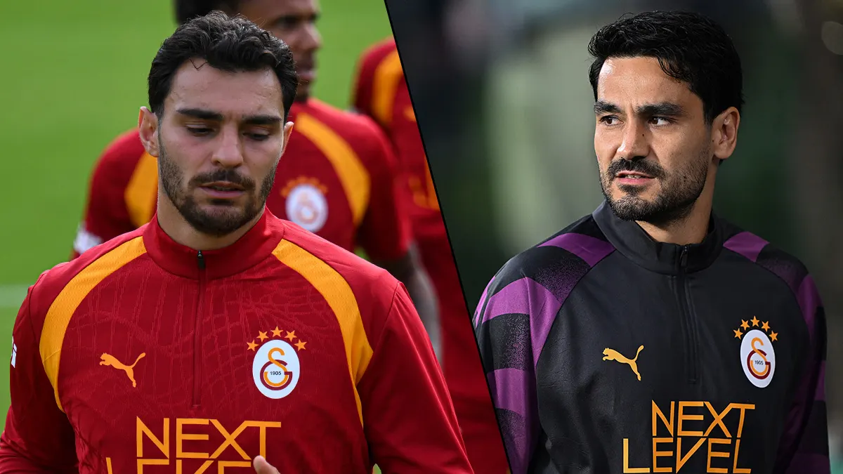 Galatasaray'da Gündoğan ve Ayhan'a forma şansı az