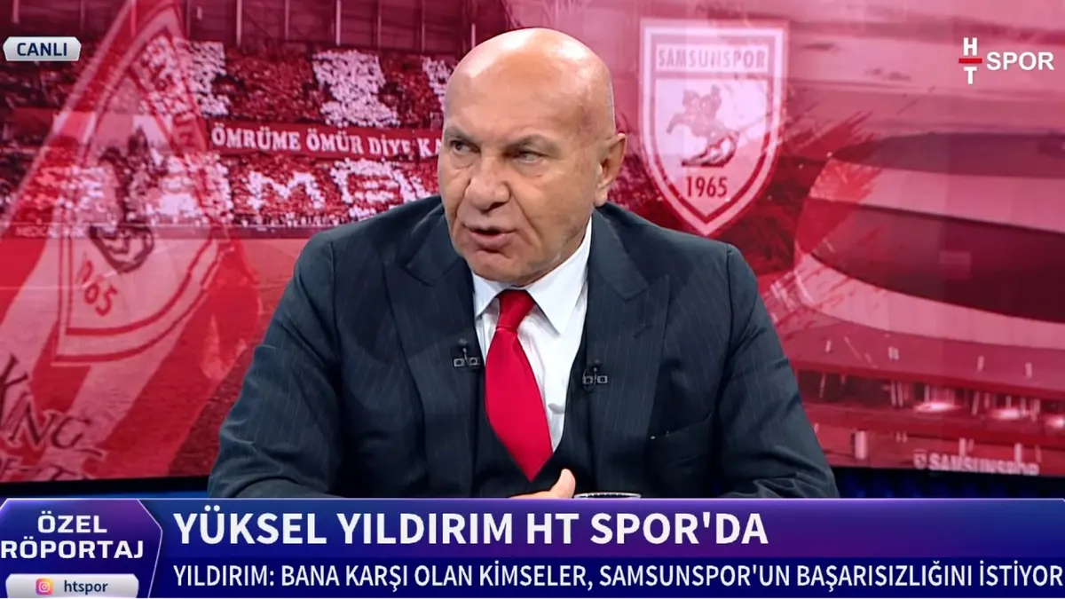 Samsunspor Başkanı Yıldırım: Hedefimiz 5. büyük olmak