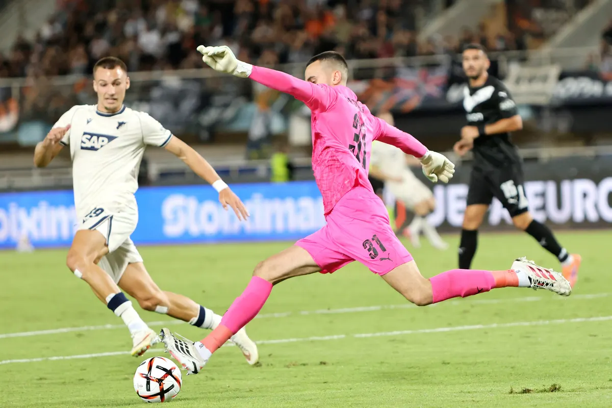 Beşiktaş'ın rakibi Hoffenheim, Avrupa Ligi'nde mağlup oldu