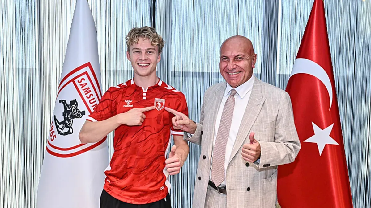 Samsunspor, Ohlenschläger ile sözleşme imzaladı