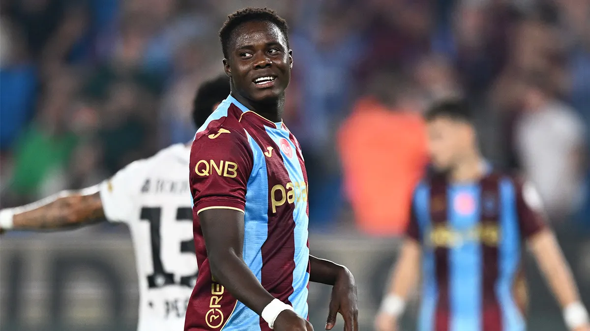 Trabzonspor'lu Dju, milli takımda gol sevinci yaşadı