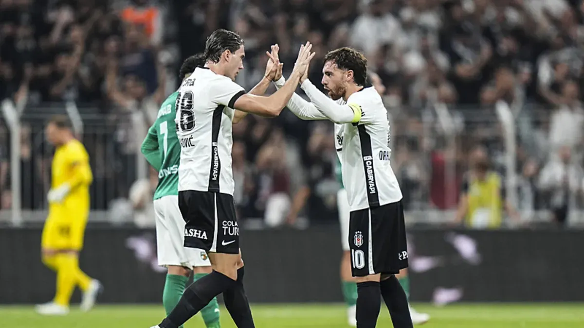 Beşiktaş'ta Orkun Kökçü'den sezonun 3. golü