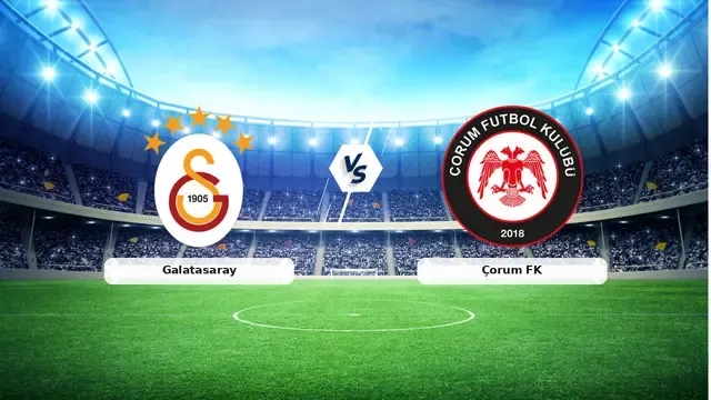 Galatasaray, RAMS Park'ta Çorum FK'yı konuk ediyor