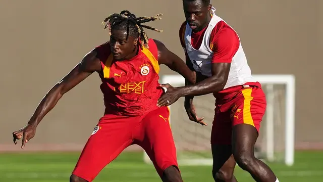 Galatasaray, Kocaelispor maçı için sahaya çıktı