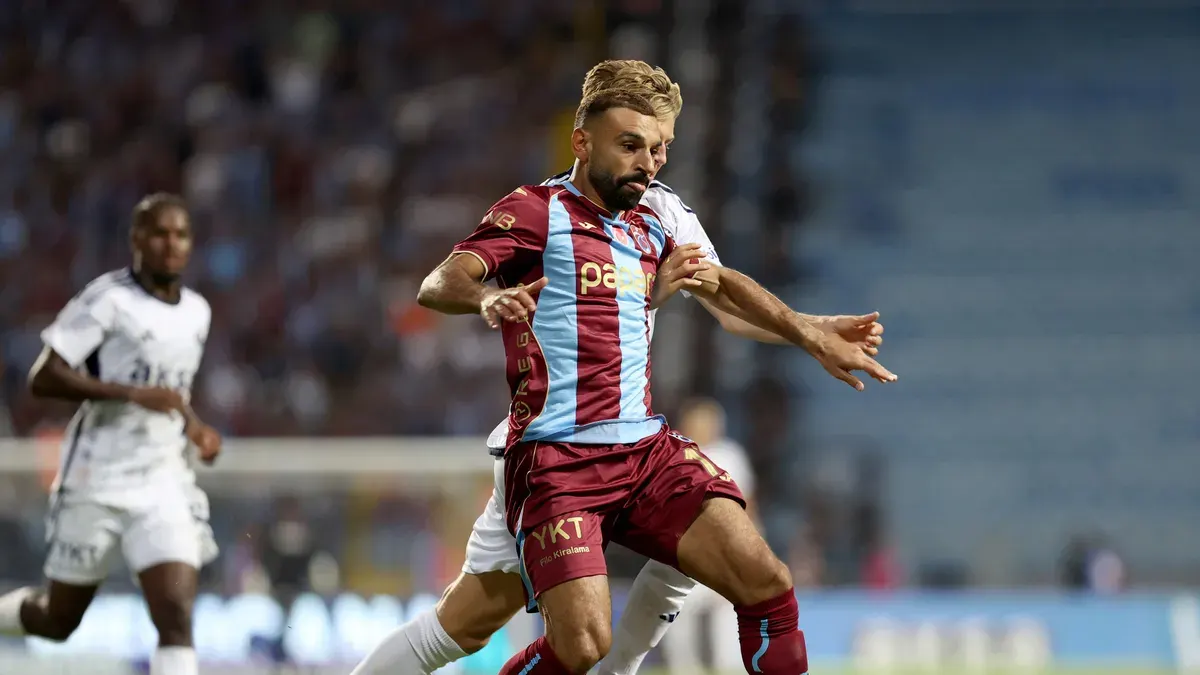 Muhammed Salah, Trabzonspor forması ile ilk kez sahada