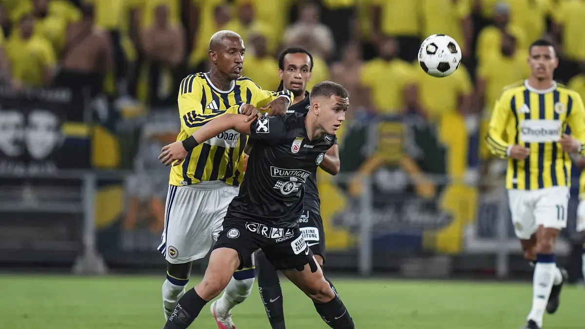 Fenerbahçe, Sturm Graz'ı geçip play-off turuna yükseldi