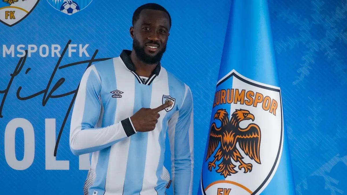 Erzurumspor, Ganalı Owusu ile 2 yıllık sözleşme imzaladı