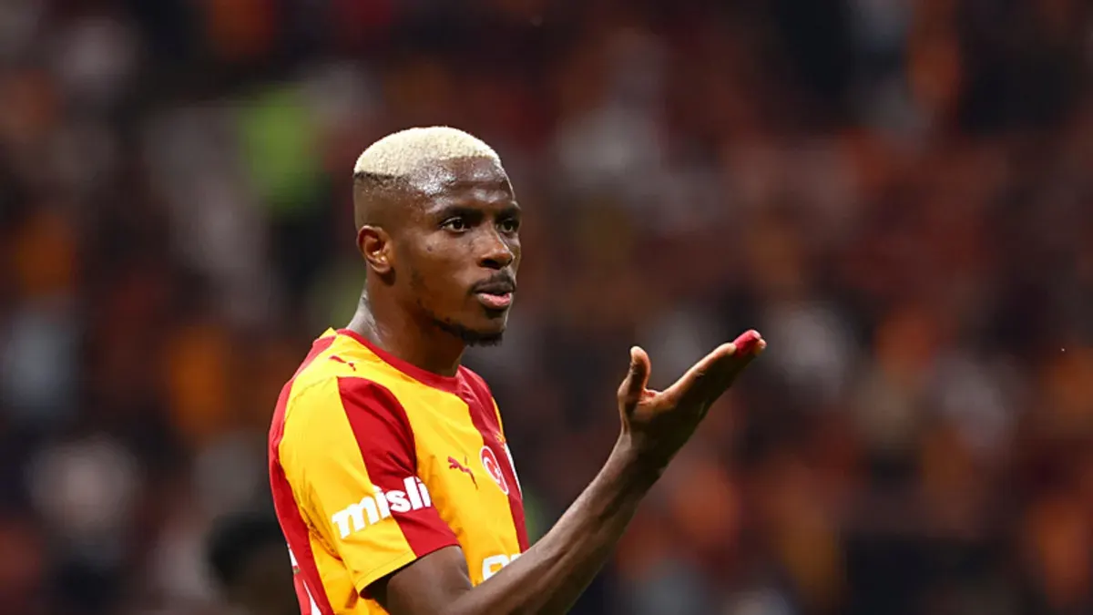Osimhen Galatasaray'da 61. golüne ulaştı