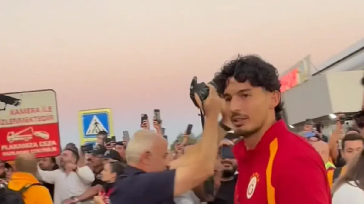 Galatasaray kafilesi Erzurumspor maçı için şehirde