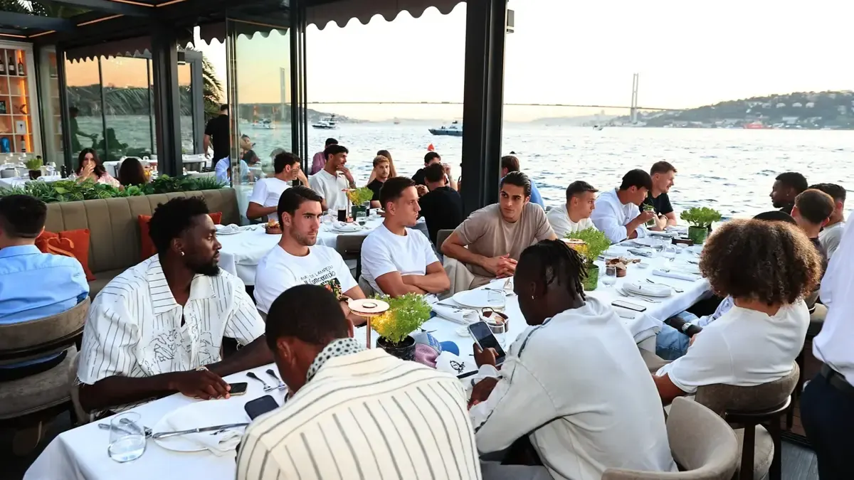 Beşiktaş'ta Italiano'dan takıma akşam yemeği