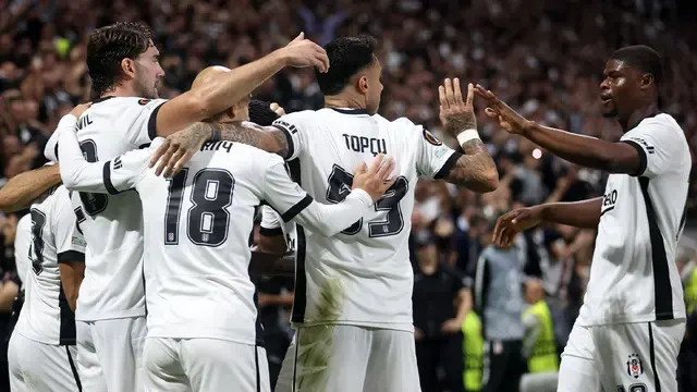 Beşiktaş Marsilya'yı 4-1 yendi, ülke puanı yükseldi