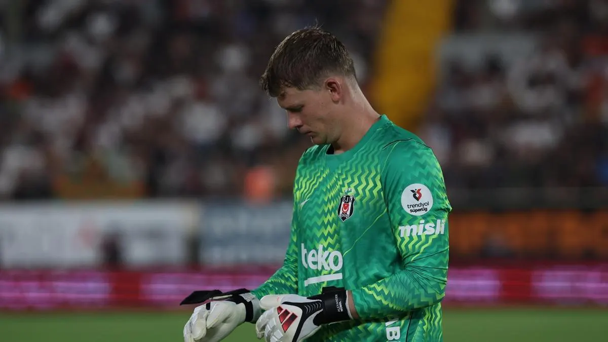 Beşiktaş'ta Nübel'in gol yememe serisi sona erdi