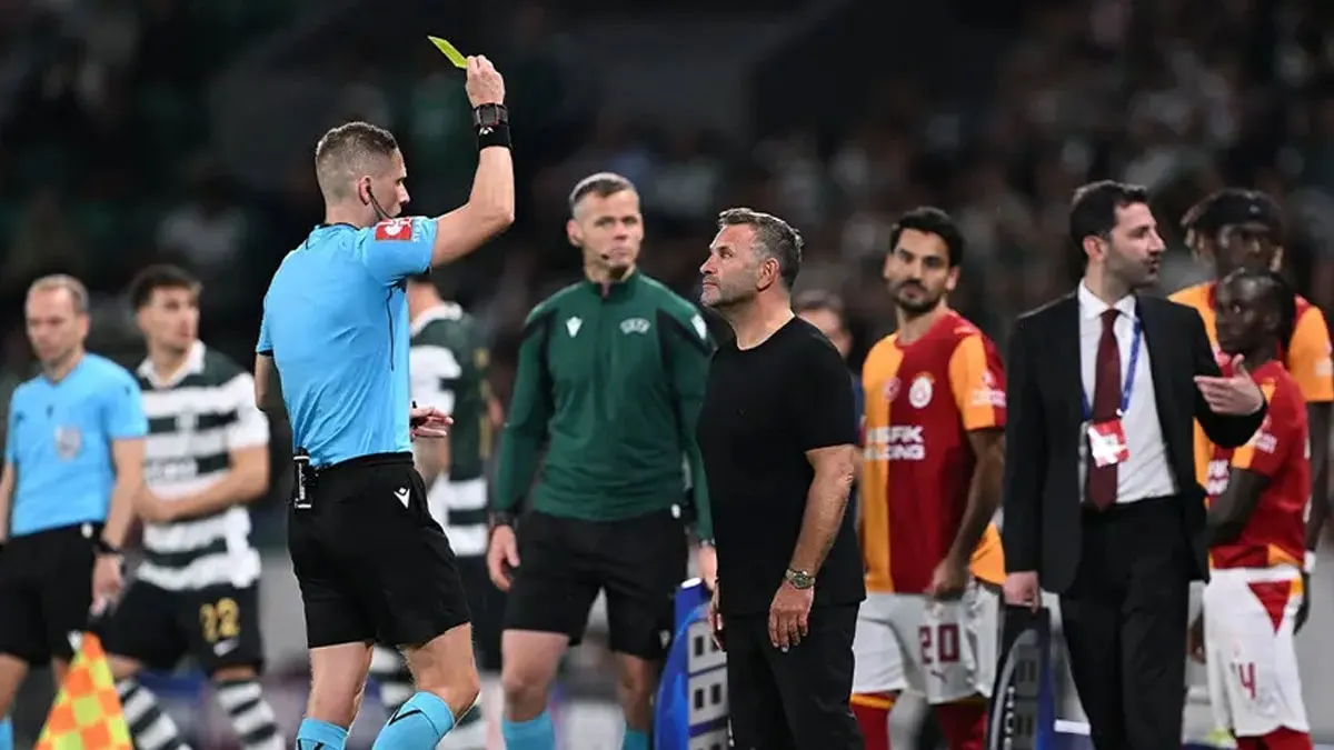 Sporting-Galatasaray'da hakem Eskas'a sert eleştiriler