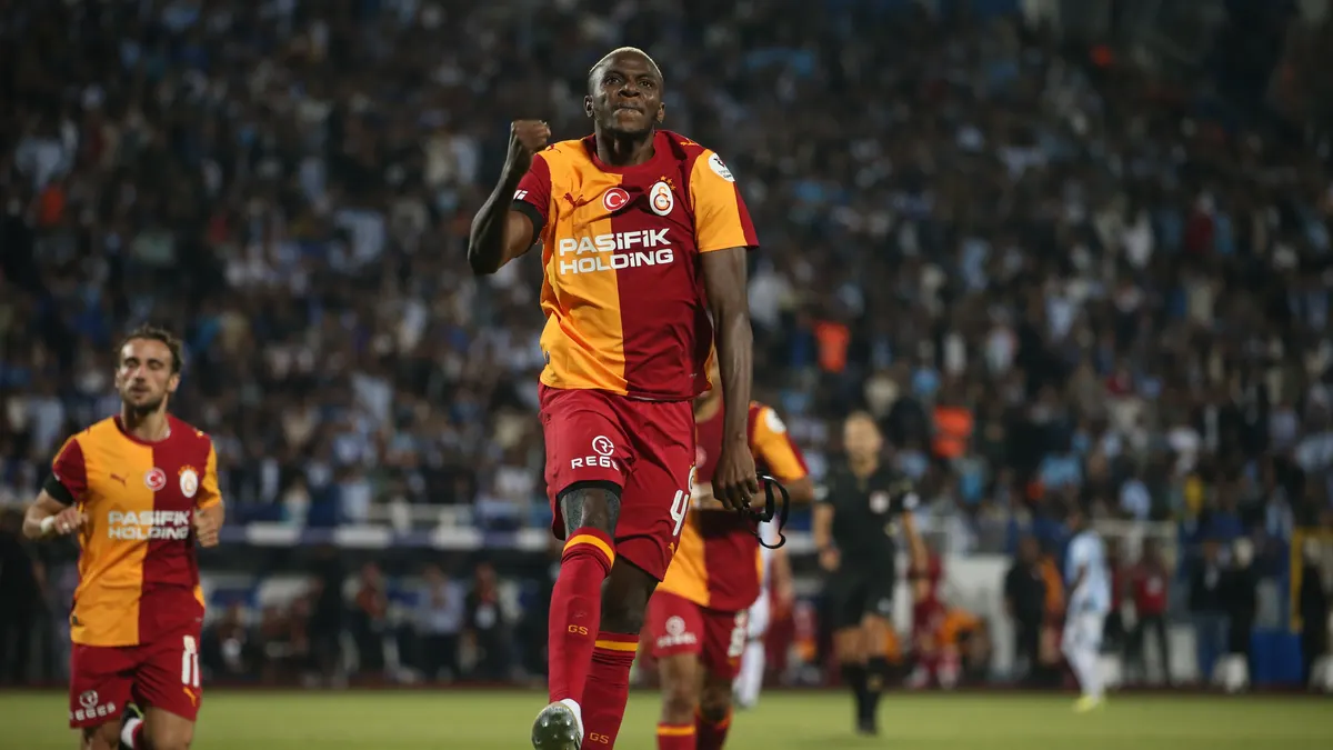 Osimhen'den Süper Lig'de 14 maçta 16 gol