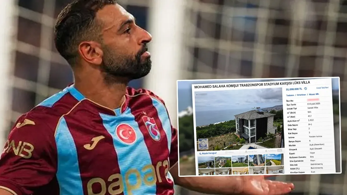 Salah'ın Trabzonspor'a transferi villa satışına yansıdı