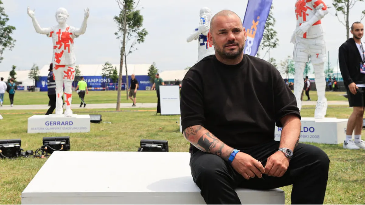 Sneijder kilo almasının nedenini ilk kez anlattı