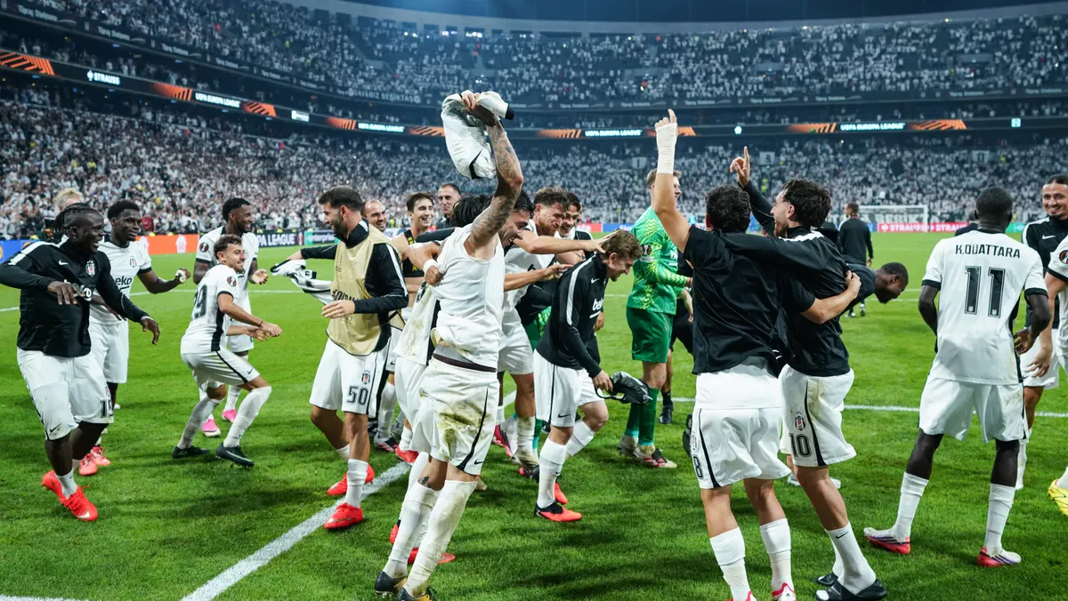 Beşiktaş'ın Marsilya galibiyeti Fransa'da manşetlerde