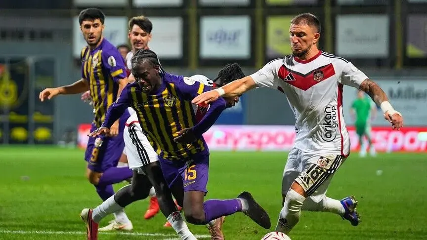 Gaziantep FK, deplasmanda Eyüpspor'u 1-0 mağlup etti