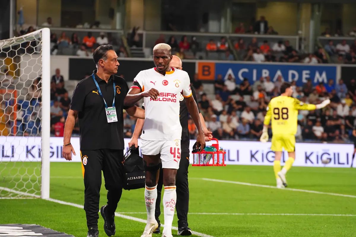 Galatasaray'da Osimhen, Lemina, Singo sakatlığı