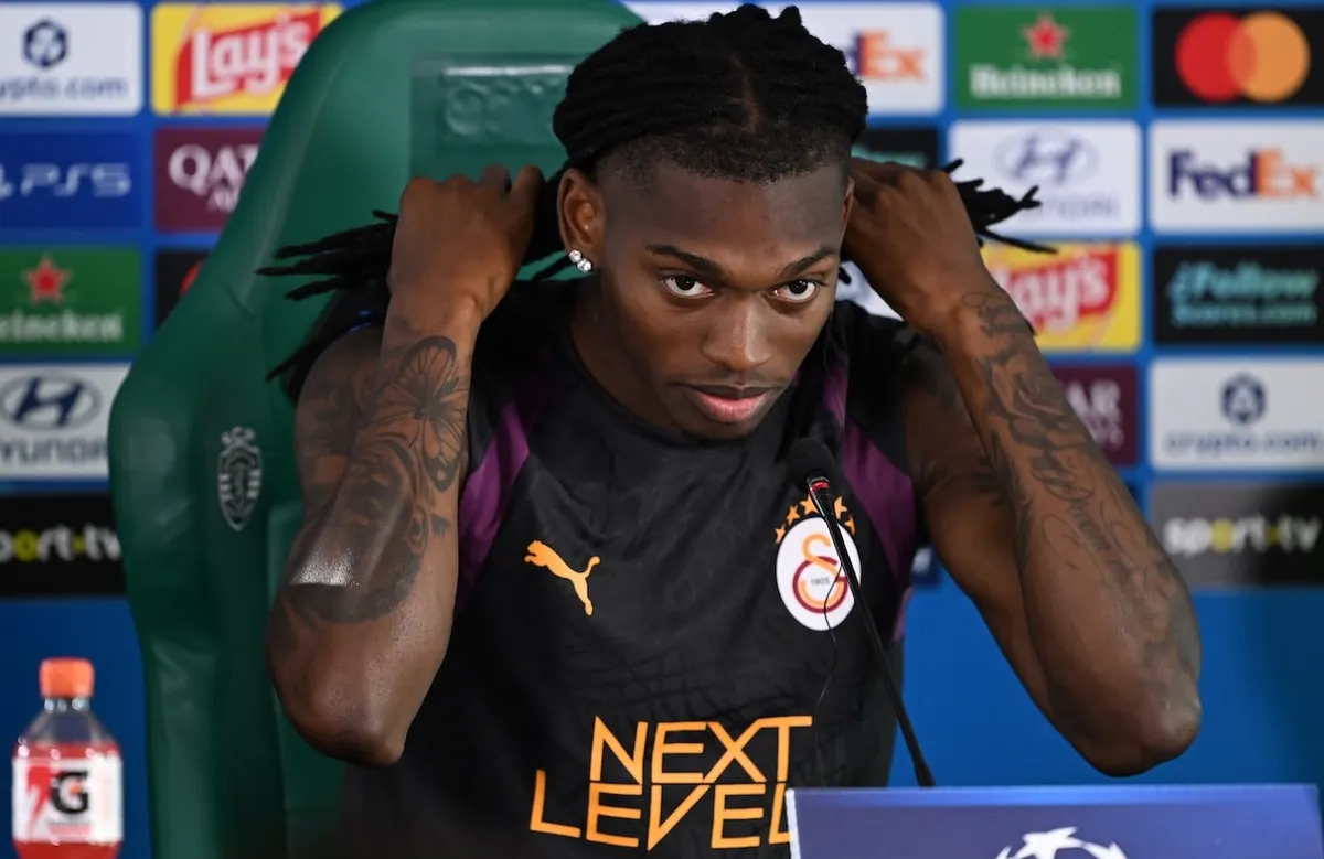 Galatasaray'lı Leao, Sporting'e protestoyla karşılanacak