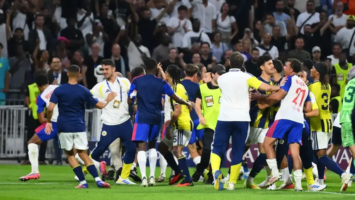 Fenerbahçe Lyon'u geçti, Guendouzi'ye saldırı girişimi