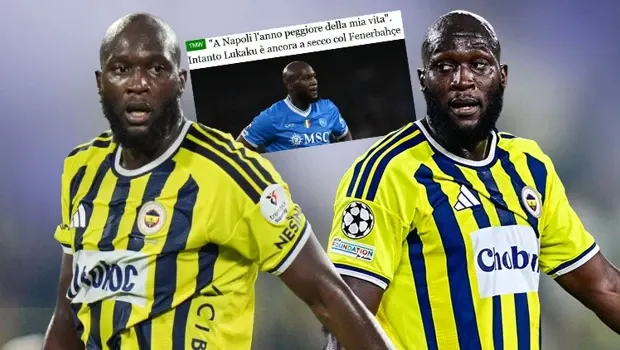Lukaku'nun Fenerbahçe'deki başlangıcı İtalya'da konuşuldu