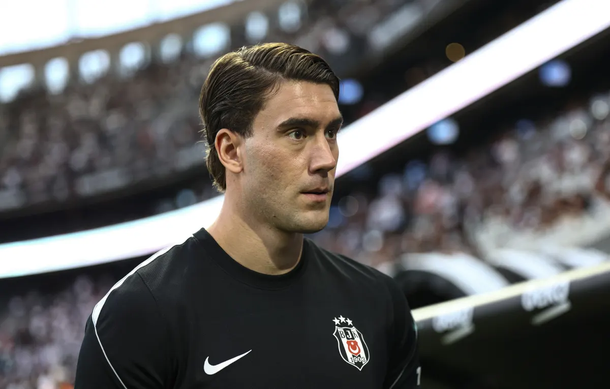 Vlahovic, Beşiktaş'ta ilk kez maç kadrosunda