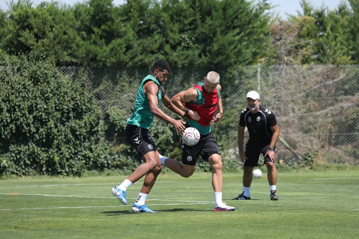 Konyaspor, Kocaelispor mücadelesine hazırlanıyor