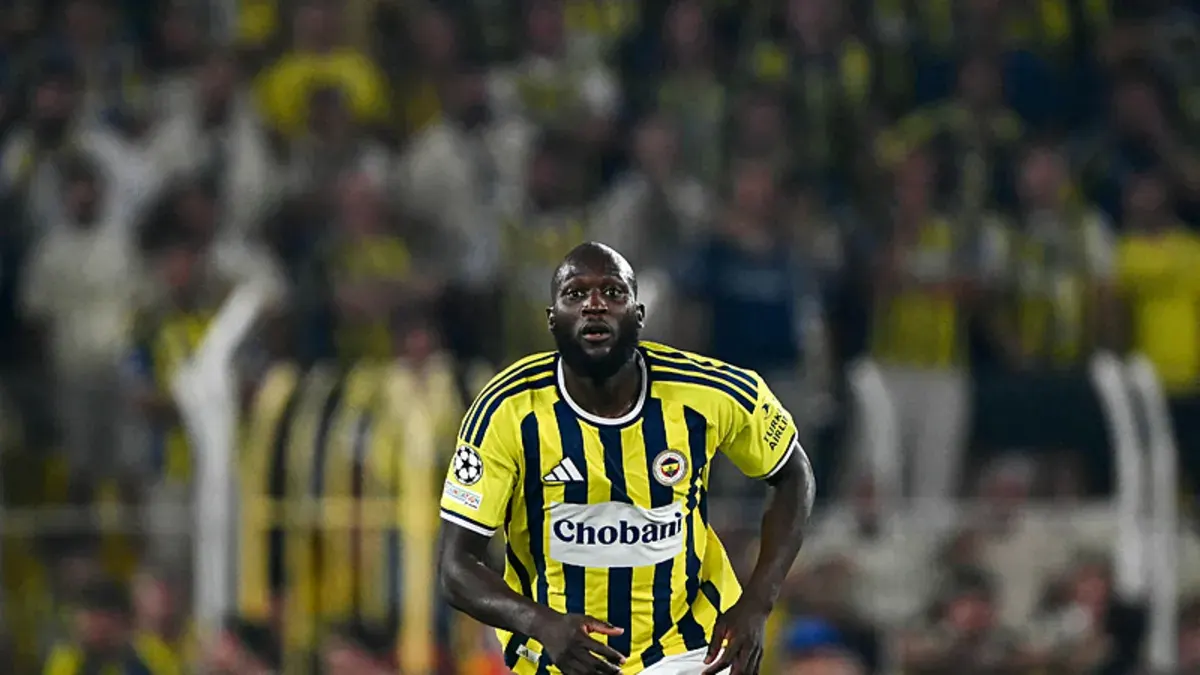 Lukaku: Fenerbahçe'de gördüğüm en iyi atmosferdi
