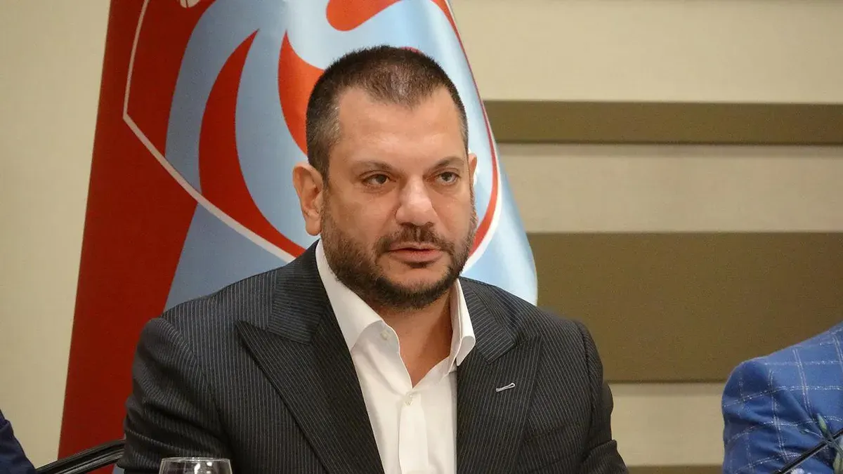 Trabzonspor Başkanı Doğan'dan hakemlere sert tepki
