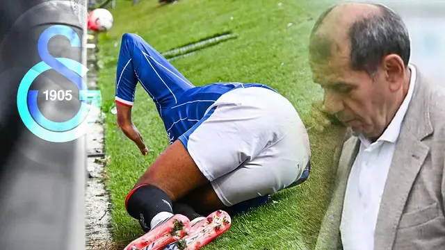 Galatasaray'ın gündemindeki Chermiti sedyeyle çıktı