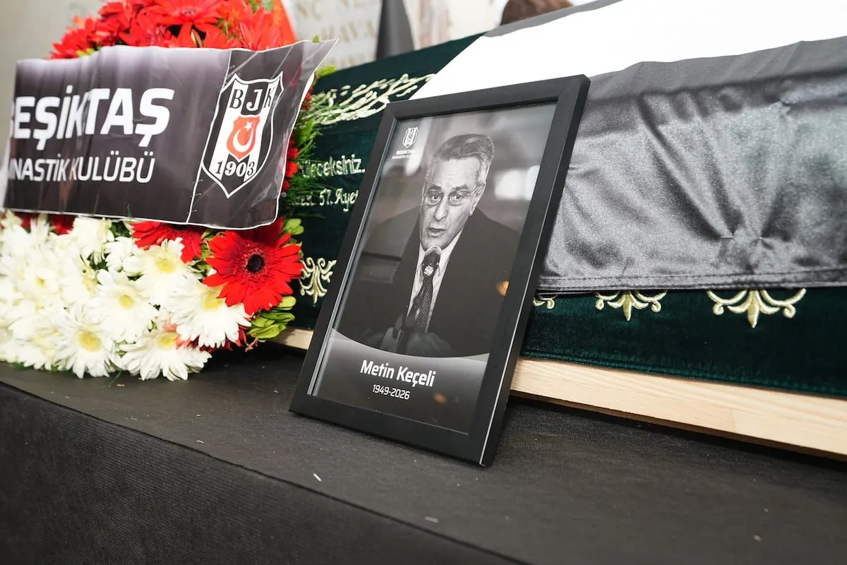 Beşiktaş'ın eski yöneticisi Metin Keçeli toprağa verildi