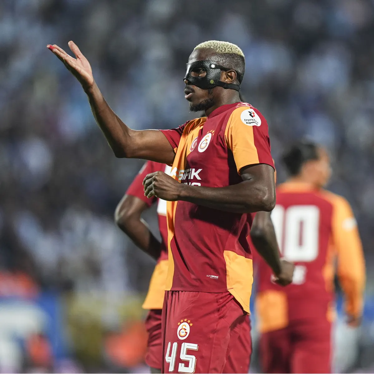 Galatasaray'da Osimhen fark yarattı, Erzurumspor 4-0 mağlup