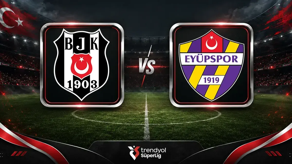 Beşiktaş-Eyüpspor maçının muhtemel 11'leri belli oldu