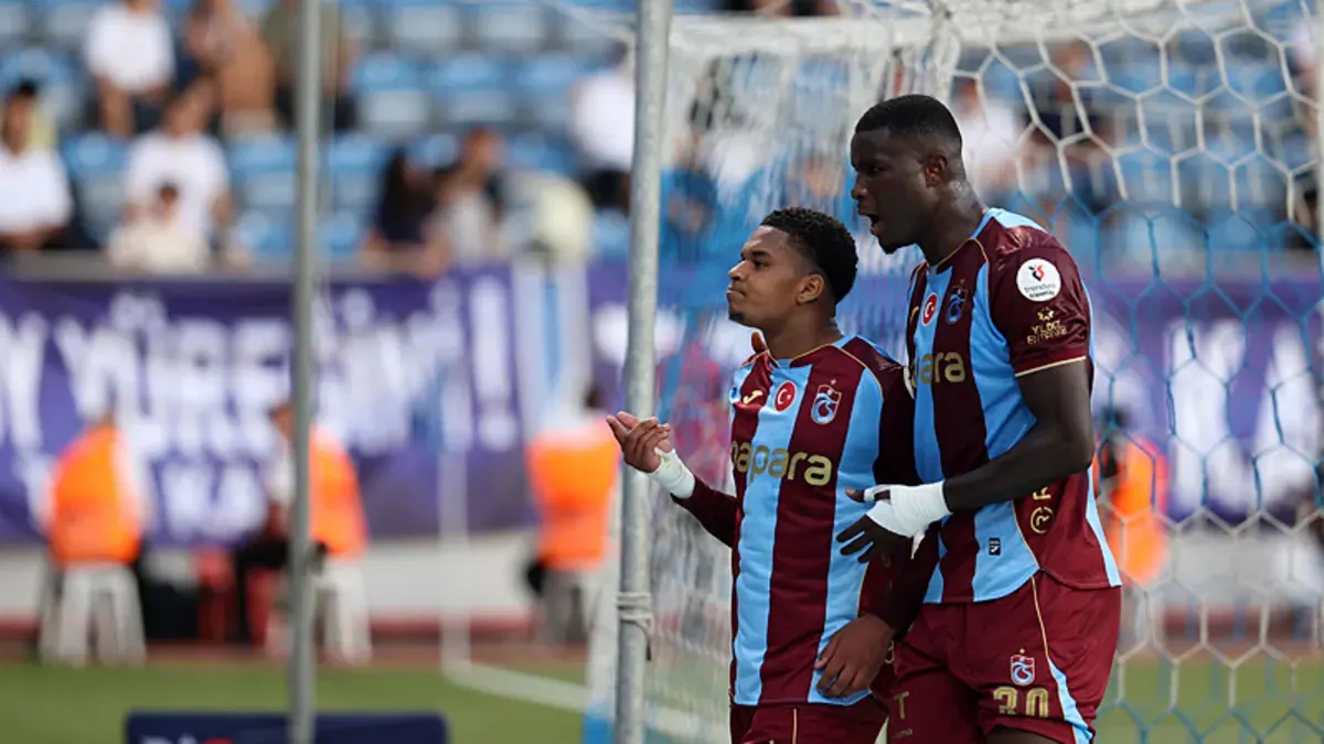Trabzonspor'da yeni sezonun ilk golü Saviolo'dan