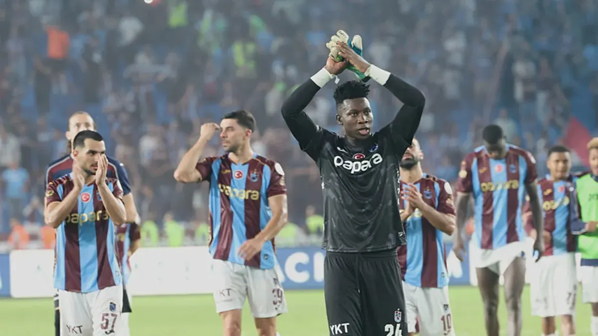 Trabzonspor'da Onana sezona kurtarışlarla damga vurdu