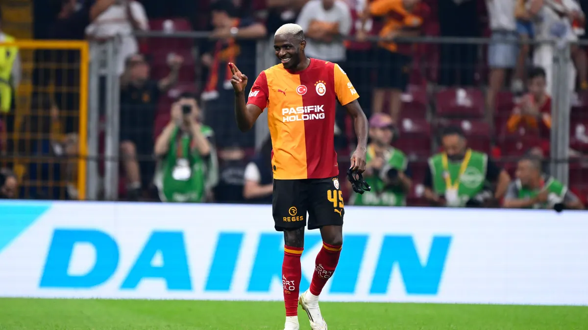 Osimhen Süper Lig'de sezona iyi başladı