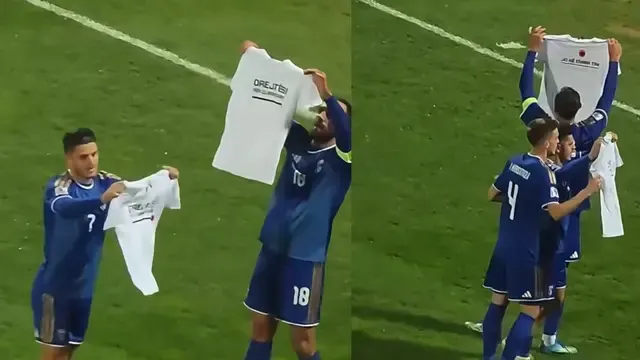 Muriqi'nin gol sevinci UEFA'yı harekete geçirdi