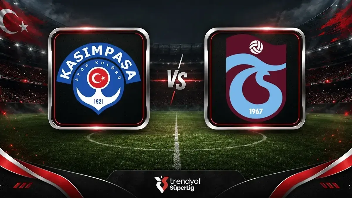 Kasımpaşa-Trabzonspor maçında muhtemel 11'ler netleşti