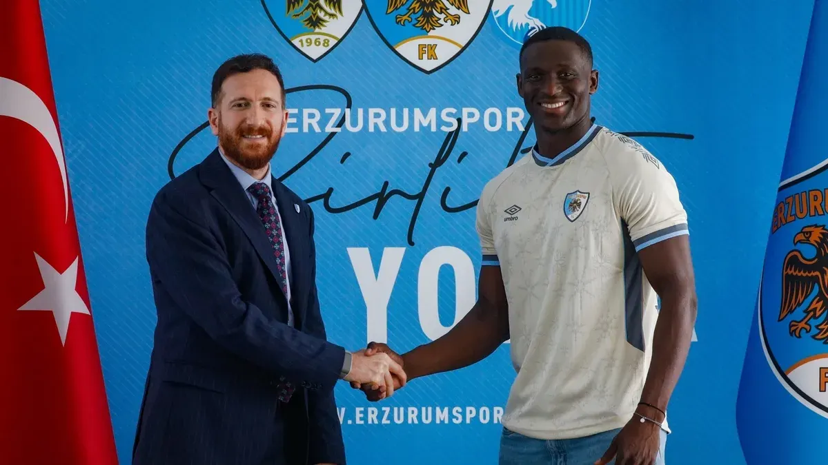 Erzurumspor, Diabate'yi kiralık olarak kadrosuna kattı