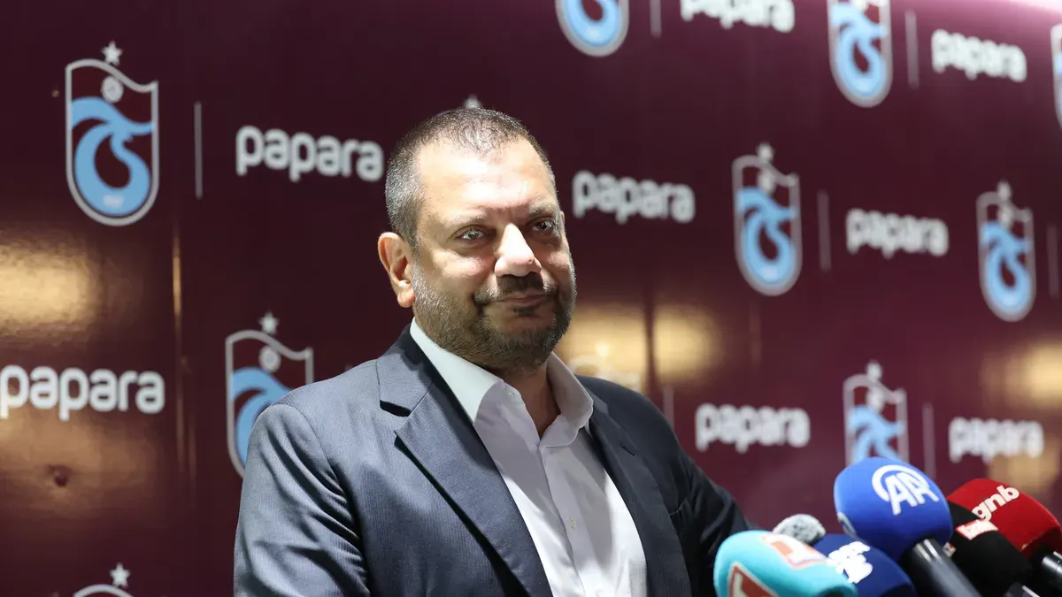 Trabzonspor Başkanı Doğan'dan hakem tepkisi