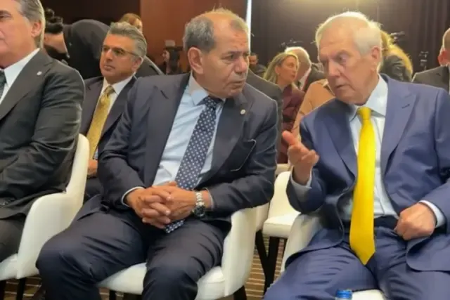 Özbek'ten Aziz Yıldırım ile yan yana görüntüye açıklama