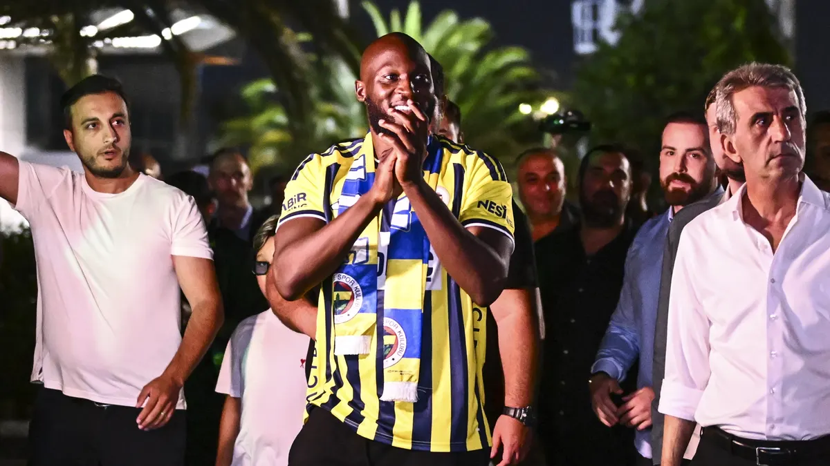 Lukaku, Fenerbahçe ile görüşmek için İstanbul'da