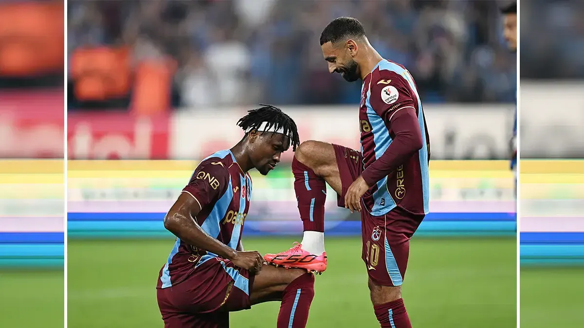 Trabzonspor'da Nwaiwu'ya derbi öncesi kart uyarısı