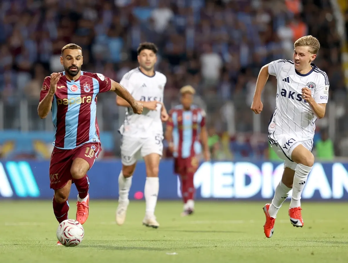 Salah, Trabzonspor formasıyla ilk kez sahada