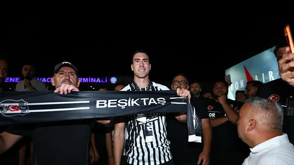 Vlahovic'in Beşiktaş'a transferi İtalya'da yankı buldu