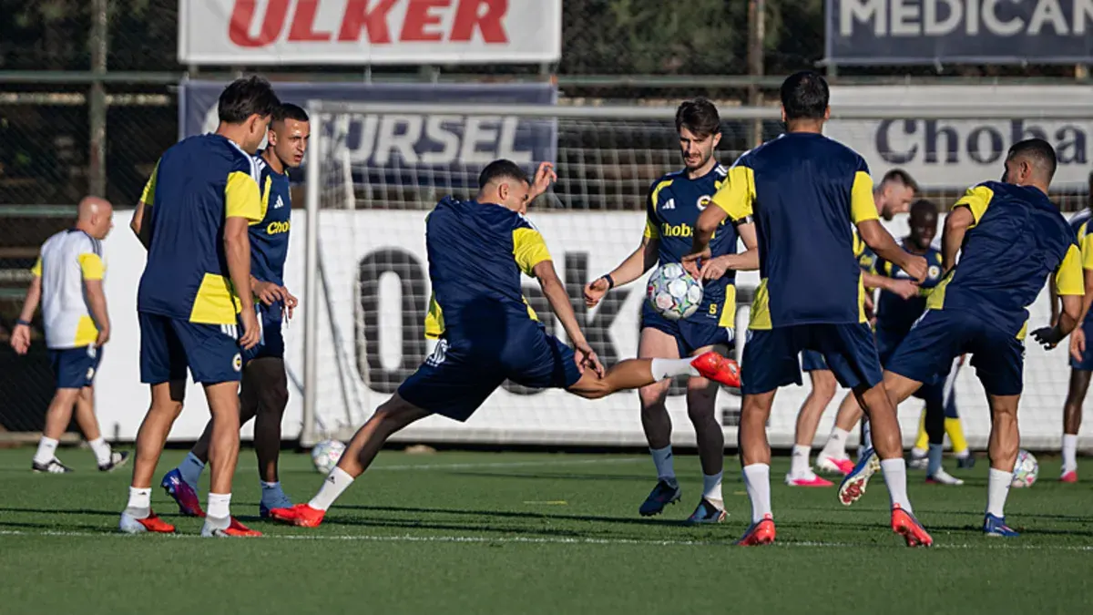 Fenerbahçe, Lyon maçına hazırlıklarını tamamladı